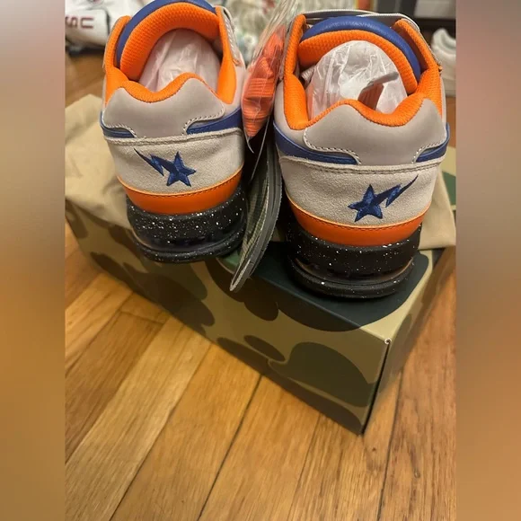 BAPE “a bathing ape” Men’s sneakers, MENS SIZE 8.5 - Picture 8 of 14